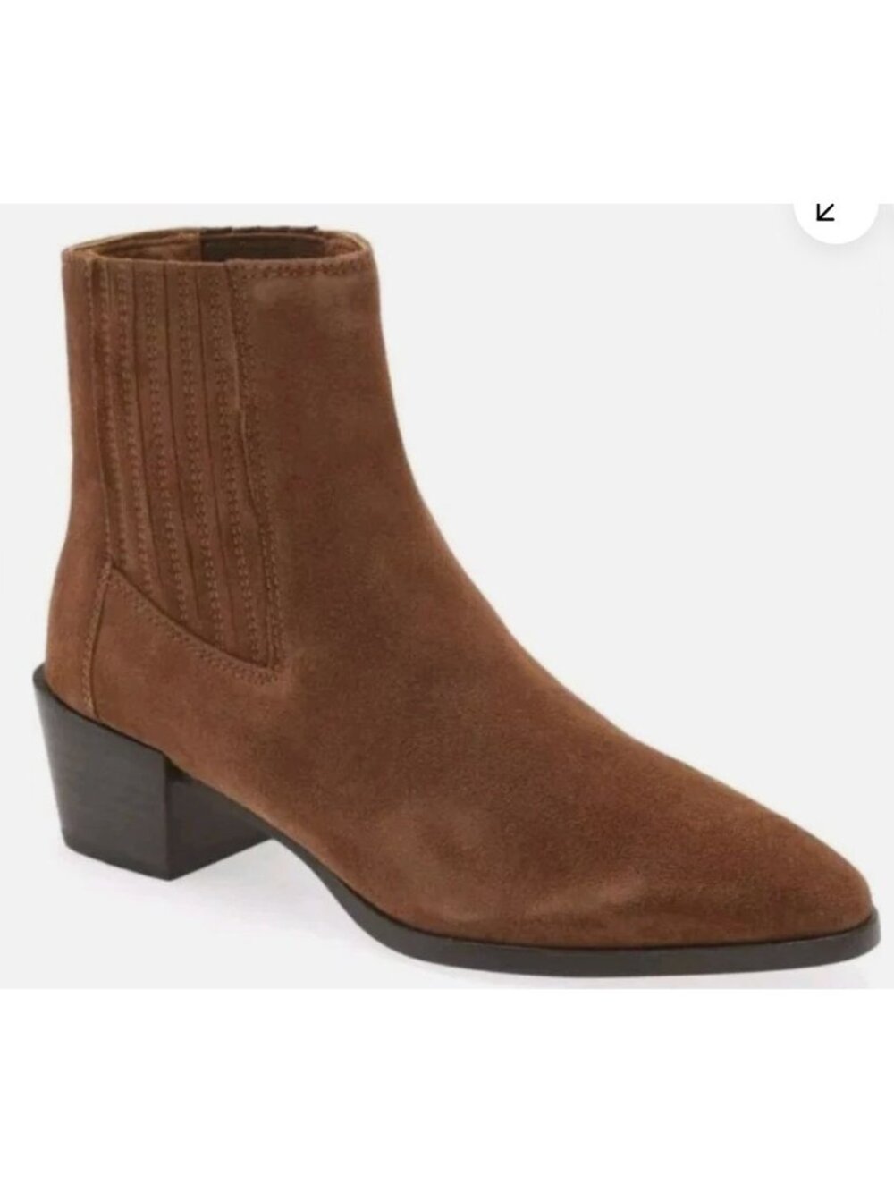 NEW Rag & Bone Icons Rover Chelsea Boot Suede Brown Size EU 36 US 6 [jb]